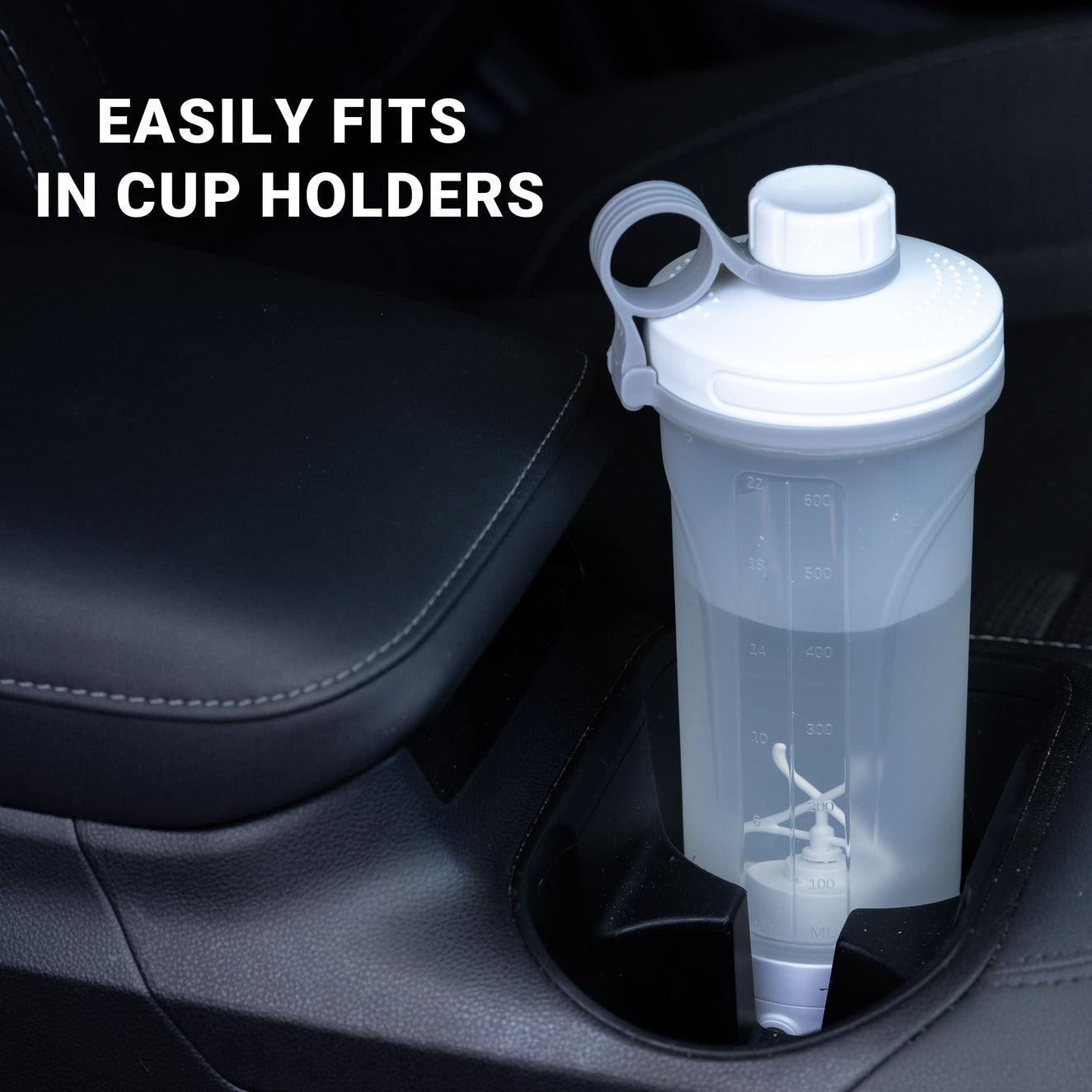 MixMate Electric Protein Shaker Bottle – USB C Rechargeable, Leak‑Proof Mixing